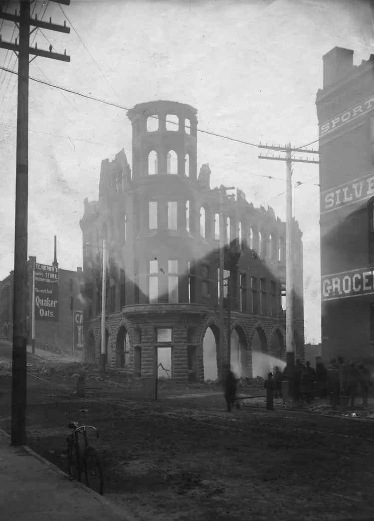 Montana Club in ruins after fire