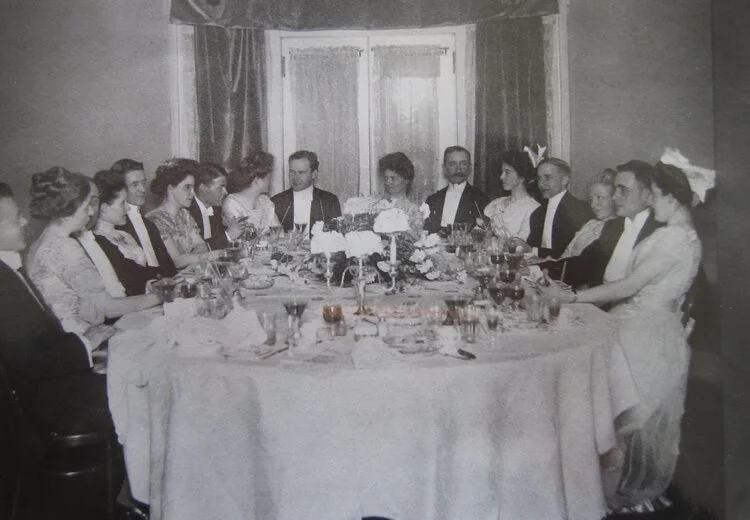 Oval Room Party Circa