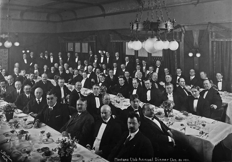 Montana Club annual dinner Banquet Hall